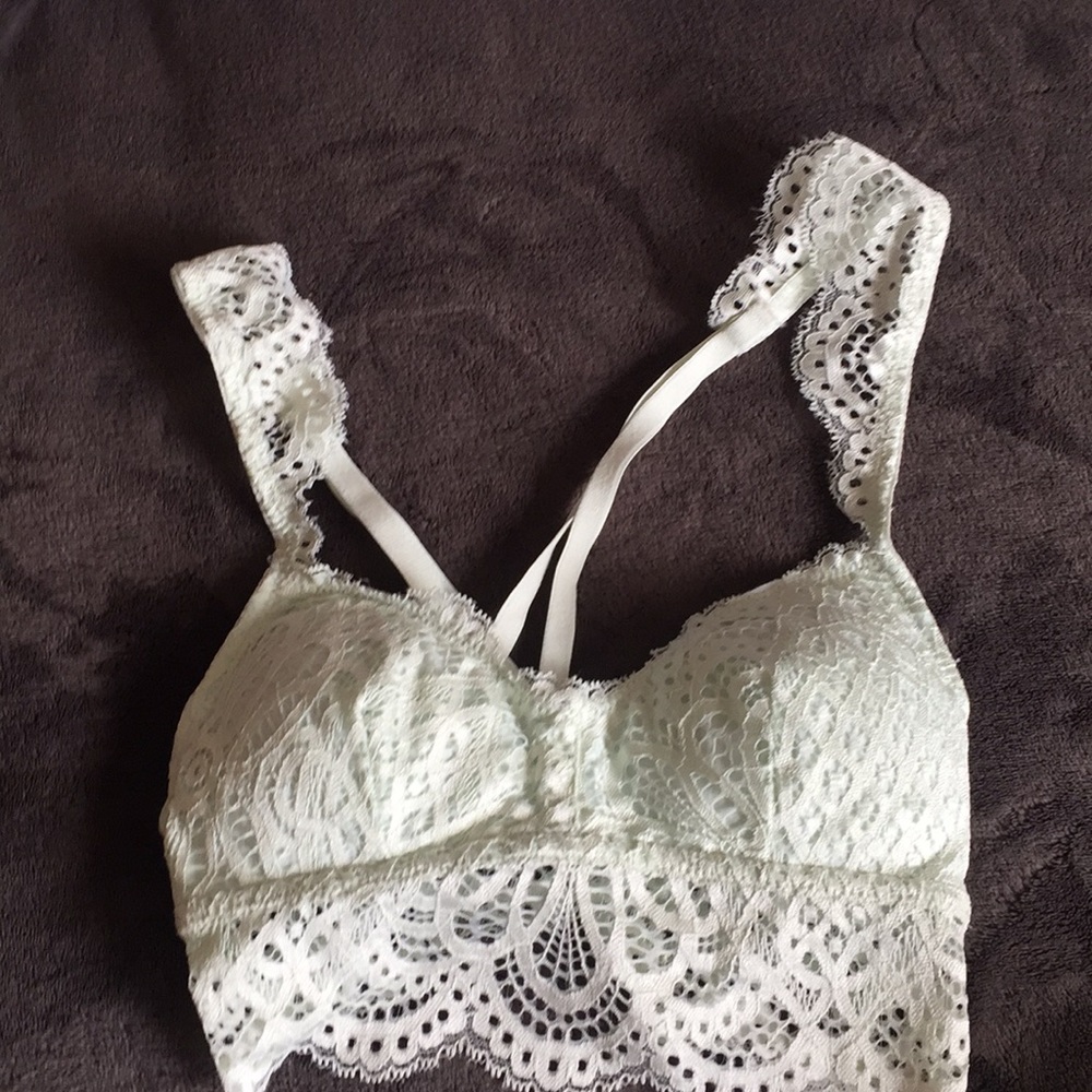 A mint bralette!